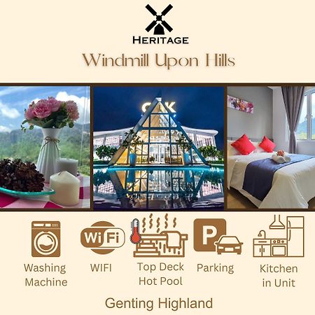 Windmill Upon Hills Luxurious Sky Villa 360 Sky Pool Heated Pool Mountainous Genting View Genting Highland By Heritage Genting Highlands Eksteriør billede