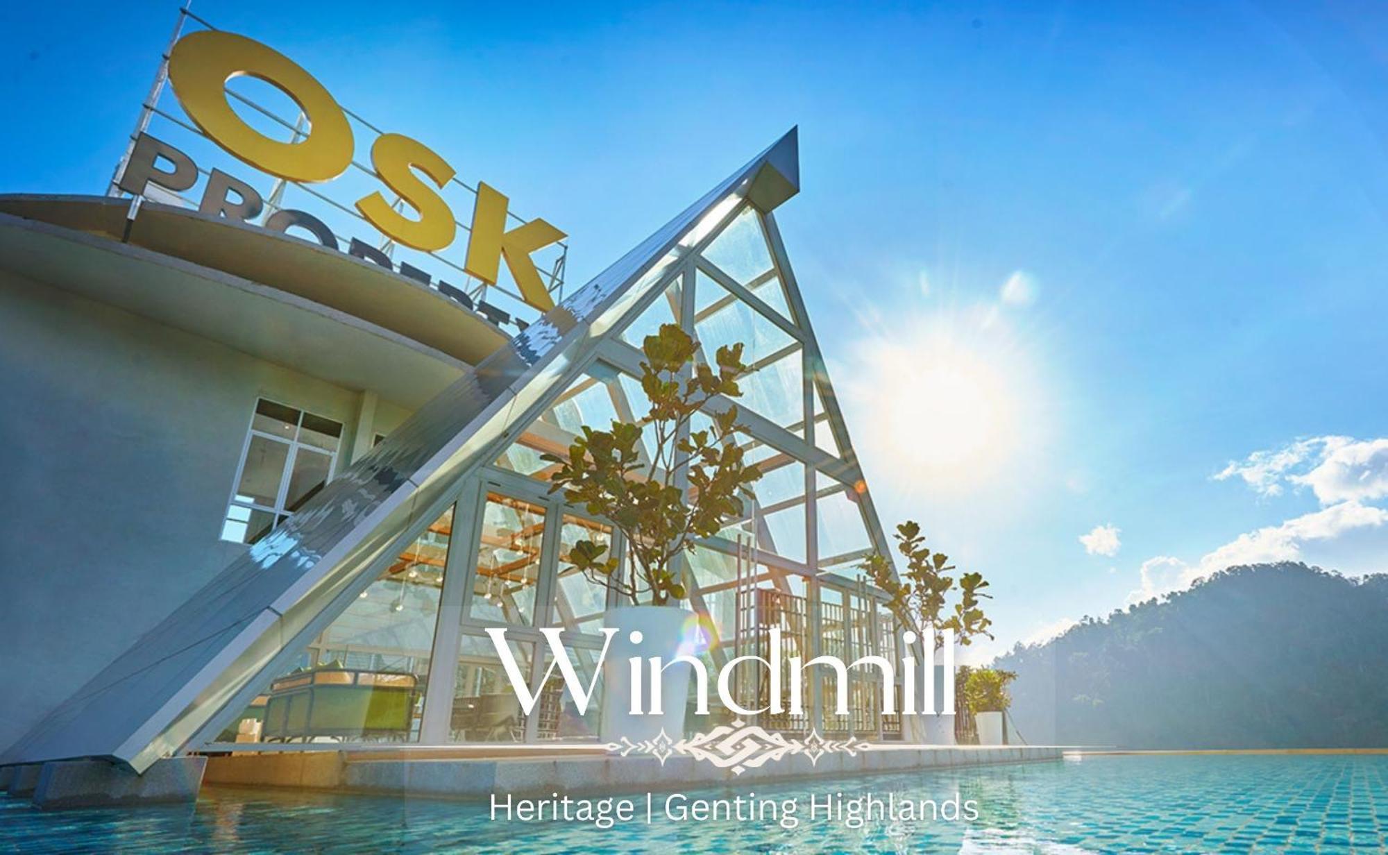 Windmill Upon Hills Luxurious Sky Villa 360 Sky Pool Heated Pool Mountainous Genting View Genting Highland By Heritage Genting Highlands Eksteriør billede