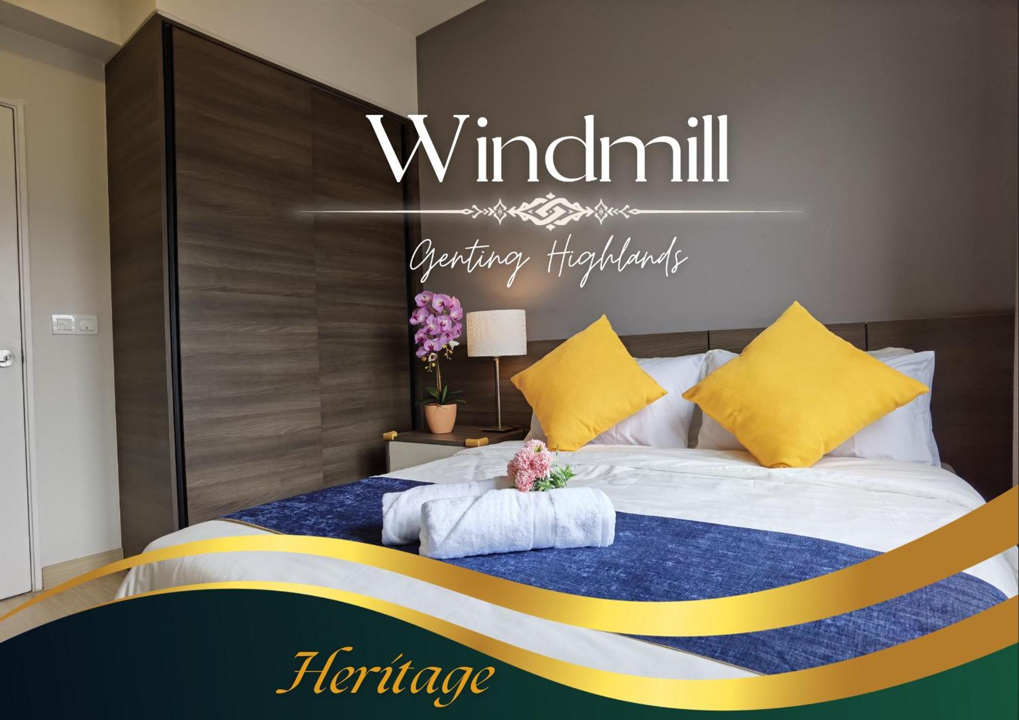 Windmill Upon Hills Luxurious Sky Villa 360 Sky Pool Heated Pool Mountainous Genting View Genting Highland By Heritage Genting Highlands Eksteriør billede